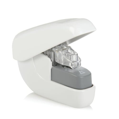 Swingline White Stapleless Stapler - 79198