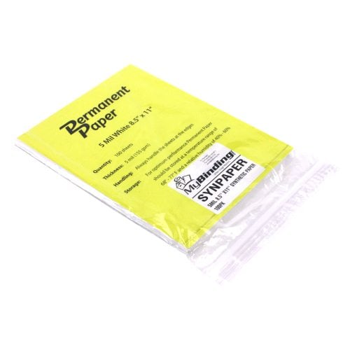 Synthetic Paper 5mil 8.5" x 11"  - 100pk
