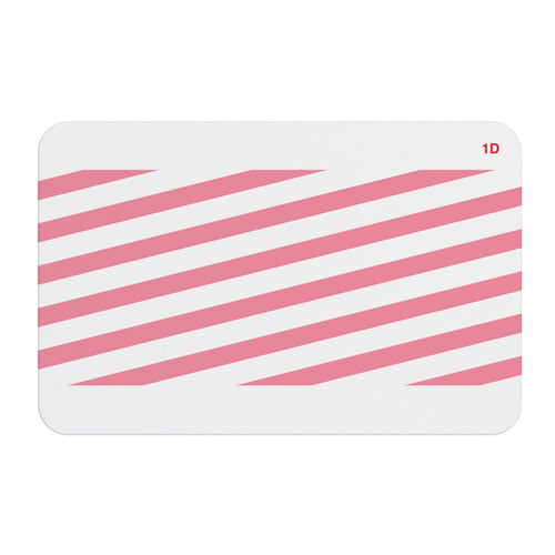 Thermal-Printable ONEstep TIMEbadge Expiring Badge  - Blank - 500pk