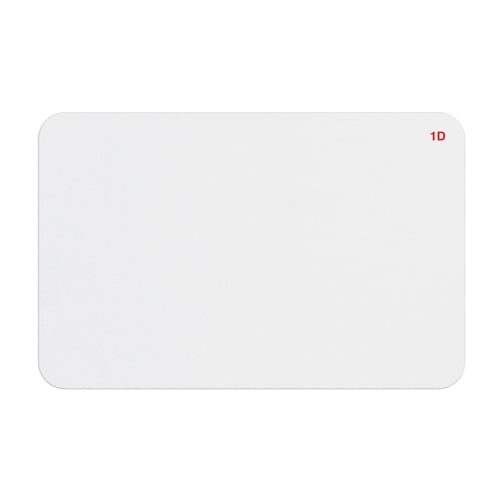 Thermal-Printable ONEstep TIMEbadge Expiring Badge  - Blank - 500pk