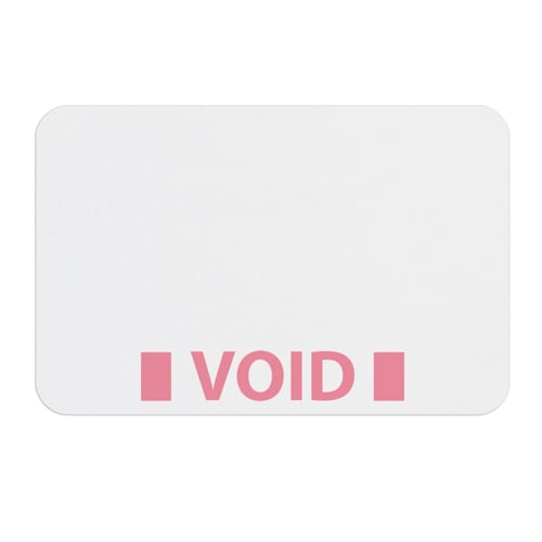 Thermal Printable ONEstep Quick-Tab Time Badge
