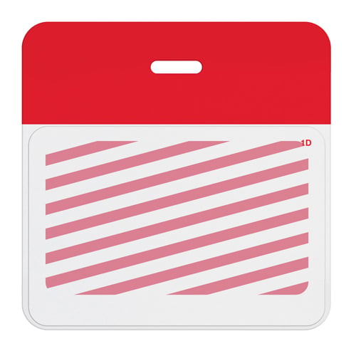 Inkjet-Printable TIMEjet Expiring One Day Badge FRONTpart-Blank-500pk