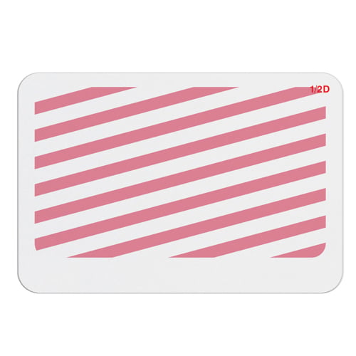 Manual TIMEbadge Expiring One Week Adhesive BACKpart