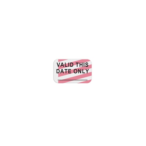 ONEstep Expiring TIMEtoken Indicator - Date - 1000pk