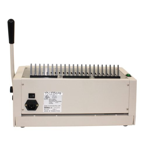 Tamerica 210EPB Electric Plastic Comb Binding Machine