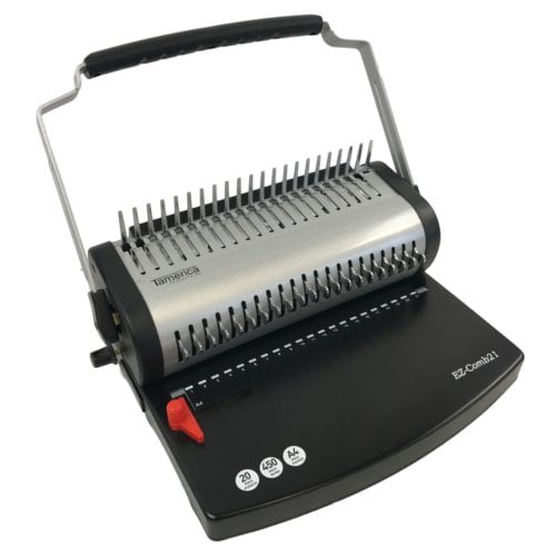 Tamerica EZ-Comb 21 Manual Comb Punch and Bind Machine