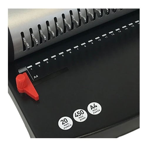 Tamerica EZ-Comb 21 Manual Comb Punch and Bind Machine