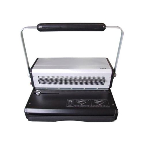 Tamerica ProCoil-53 Manual Coil Punch and Binding Machine with Crimping Pliers