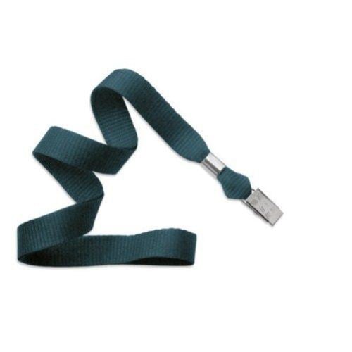 Teal Microweave Lanyard with NPS Bulldog Clip - 100pk