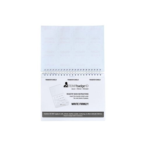 TEMPbadge Visitor Badge Log Book - 240 Badges