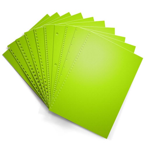Terra Green Astrobrights 24lb Punched Binding Paper - 500 Sheets