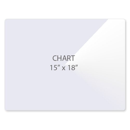 10MIL Chart Size 15" x 18" Laminating Pouches - 100pk