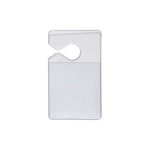 Top Load Vertical Vinyl Hang Tag Vehicle Tag Holder 100pk
