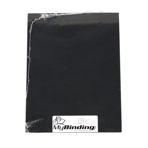 Touche Black 8.5" x 11" Soft Touch Covers - 100pk
