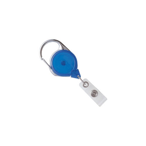 Translucent Carabiner Badge Reel - 25pk