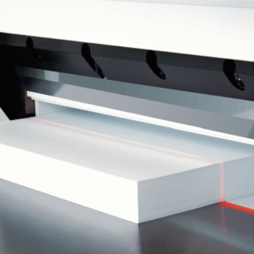 Triumph 5560 21-5/8" Programmable Hydraulic Paper Cutter with VRCut Software - CU0493V