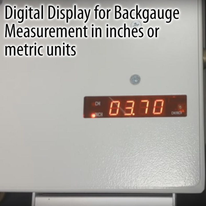MBM 4815 Cutter Package Incl. Cutter/Side Table/Knife/Sticks