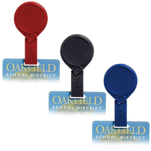 Twist-Free Mini-Bak Badge Reel with Belt Clip - 25pk