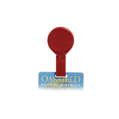 Twist-Free Mini-Bak Badge Reel with Belt Clip - 25pk