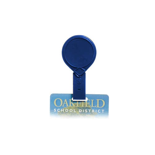 Twist-Free Mini-Bak Badge Reel with Belt Clip - 25pk