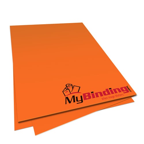 Orbit Orange Astrobrights 24lb Unpunched Binding Paper - 500 Sheets