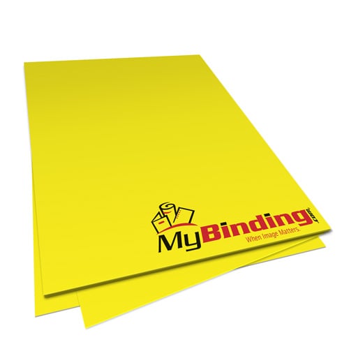 Solar Yellow Astrobrights 24lb Unpunched Binding Paper - 500 Sheets