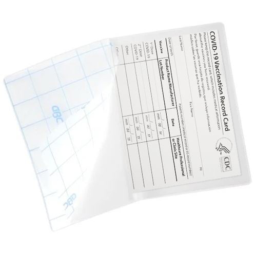 GBC SelfSeal Vaccine Card Pouch - Matte 5pk