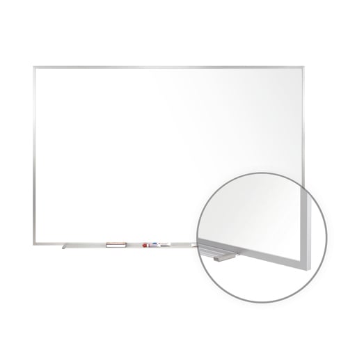 Ghent Non-Magnetic Acrylate Whiteboards with Aluminum Frame