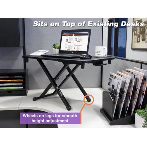 Victor DCX110 Height Adjustable Laptop Desk/Riser