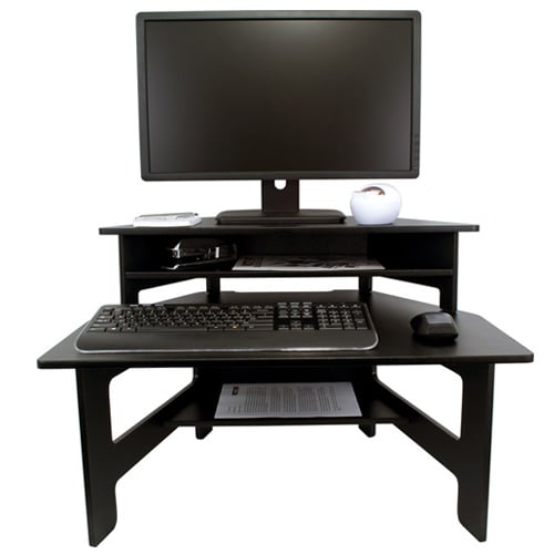 Victor High Rise Fixed Stand-Up Desk Converter - DC100