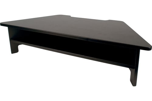 Victor High Rise Monitor Stand with Open Shelf - DC050