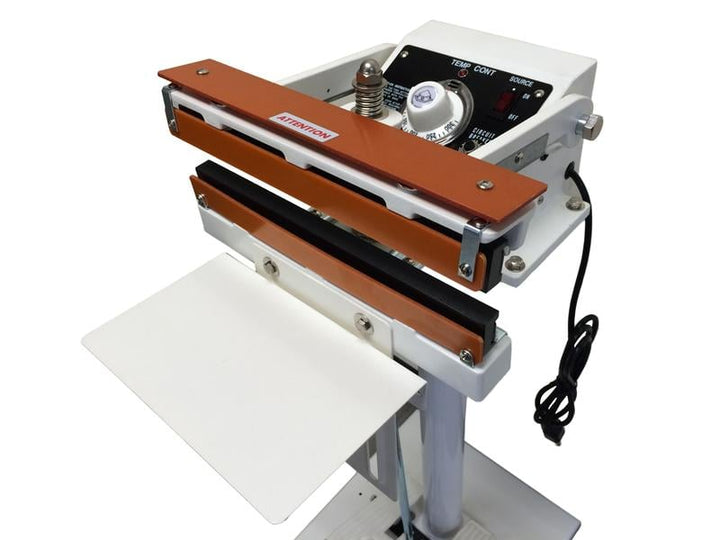 SealerSales W-300DT 12" Direct Heat Foot-Operated Sealer w/ PTFE Coated Mesh Seal