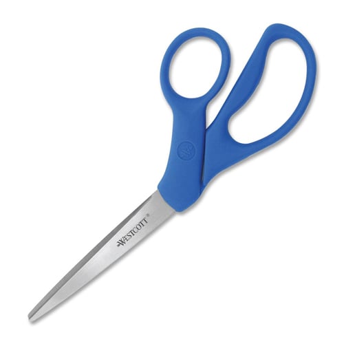 Westcott Preffered 8" Bent Stainless Steel Scissors