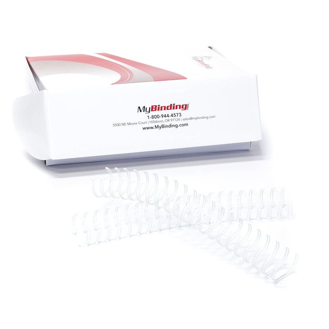 White Wire Binding 2:1 Box