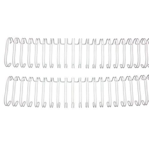 1-1/8" 2:1 Pitch Twin Loop Wire - 100pk