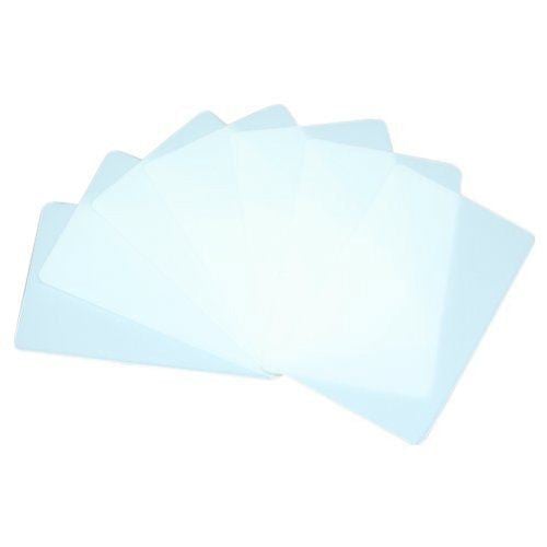 White 10mil Credit Card Laminating Pouches - 100pk