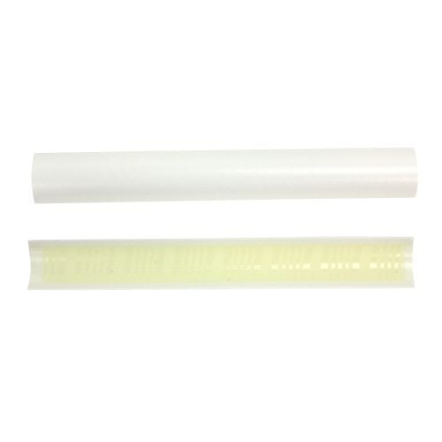 White 11" Medium Powis Parker Fastback Composition Strips  (400/Case) - 56MFBCOMPWHT