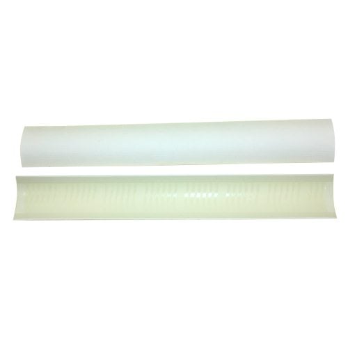 White 11" Medium Powis Parker Fastback Super Strips (400/Case) - 56MFBWHITE