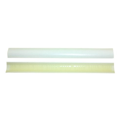 White 11" Narrow Powis Parker Fastback Composition Strips - NA108