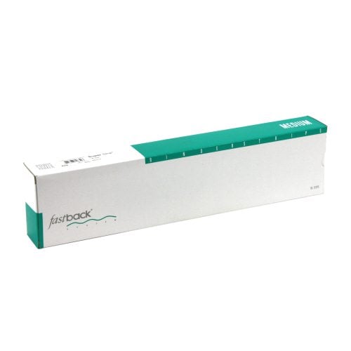 White 14" Medium Powis Parker Fastback Super Strips - M208
