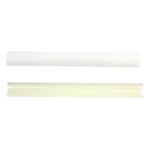 White 14" Medium Powis Parker Fastback Super Strips - M208