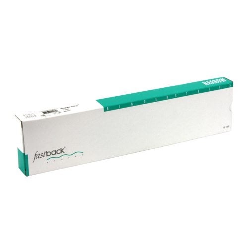 White 14" Narrow Powis Parker Fastback Super Strips - N208
