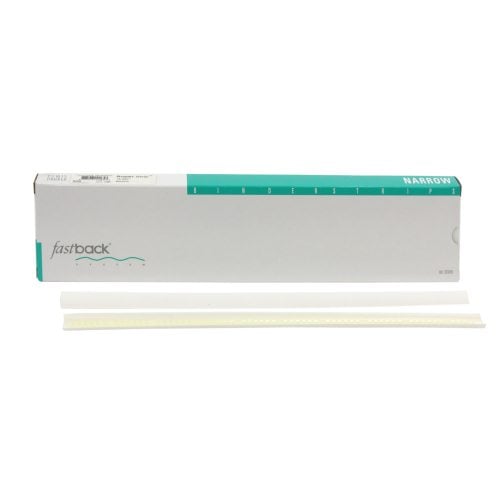 White 14" Narrow Powis Parker Fastback Super Strips - N208