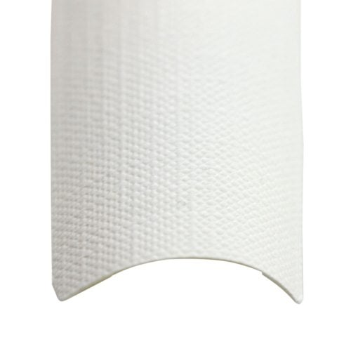 White 14" Narrow Powis Parker Fastback Super Strips - N208