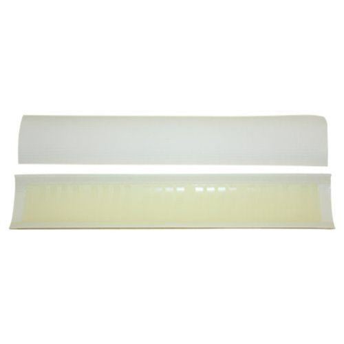 White 8.5" Medium Powis Parker Fastback Super Strips - M008
