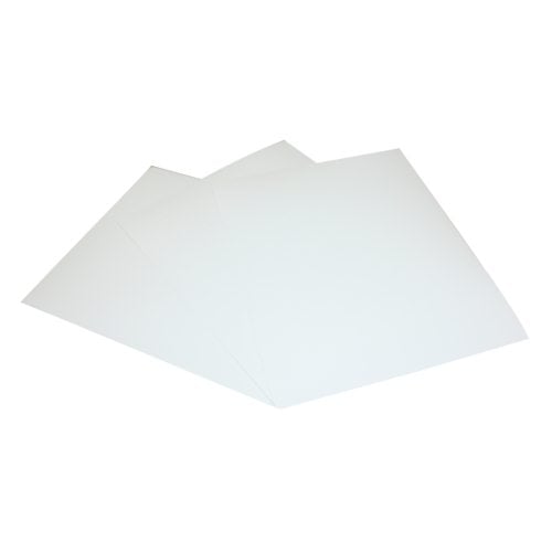 White A4 Size Regency Leatherette Vinyl Covers - 100pk