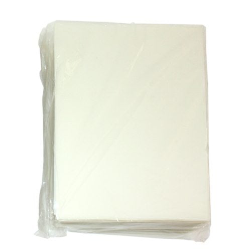 White 10mil 9" x 11-1/2" Letter Size Laminating Pouches - 100pk