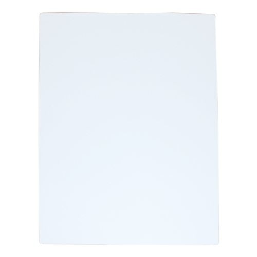 White 10mil 9" x 11-1/2" Letter Size Laminating Pouches - 100pk