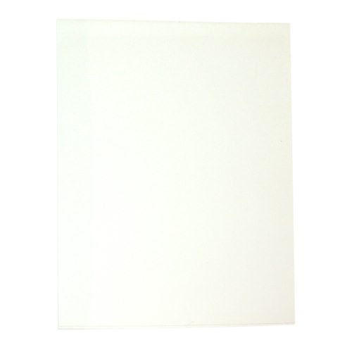 White 10mil 9" x 11-1/2" Letter Size Laminating Pouches - 100pk