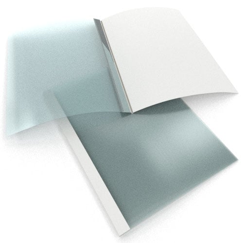 White Linen Thermal Binding Utility Covers